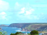 View over part of harlech coast