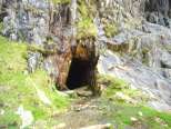 mine entrance on miners path snowdon