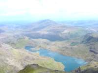view from snowdon summit